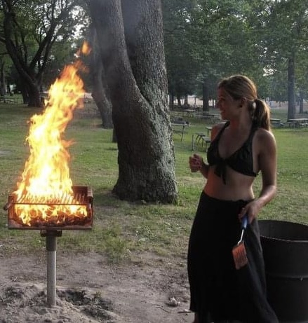 Shaina at cook out